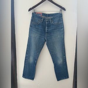 Acne Men's Denim Jeans in Blue